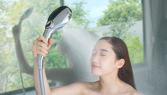 LIXIL | 水栓金具 | 多機能シャワーヘッド：エコアクアシャワーSPA