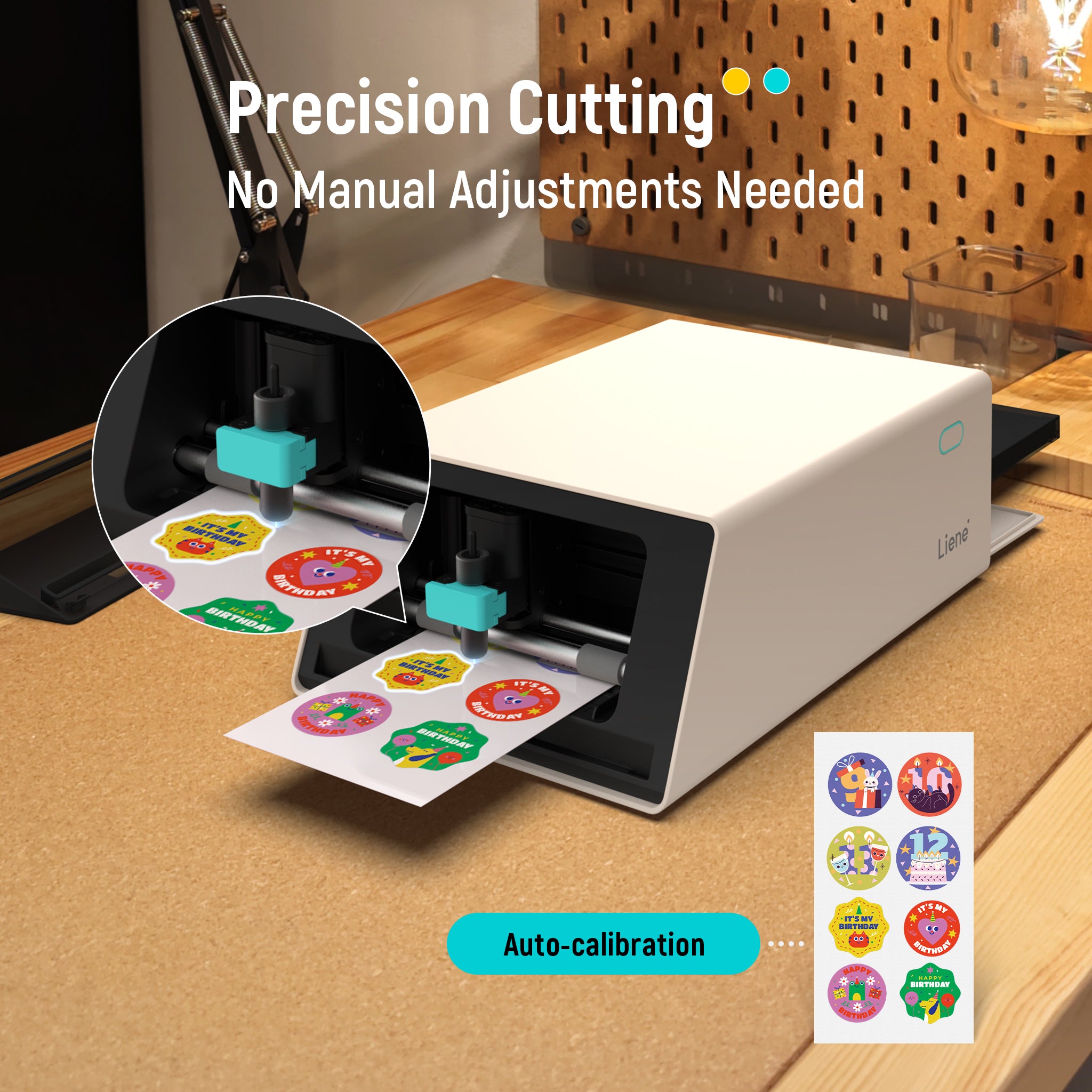 PixCut S1 Sticker Printer and Cutter for DIY Use - Liene