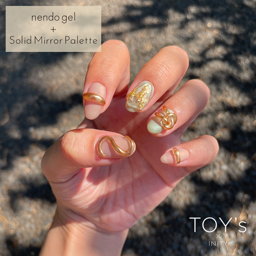 TOY's×INITY | nendo gel T-ND02 ホワイト 8g | ライフビューティー