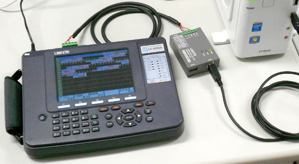 シミュレーション機能によるデータ送信 | LINEEYE