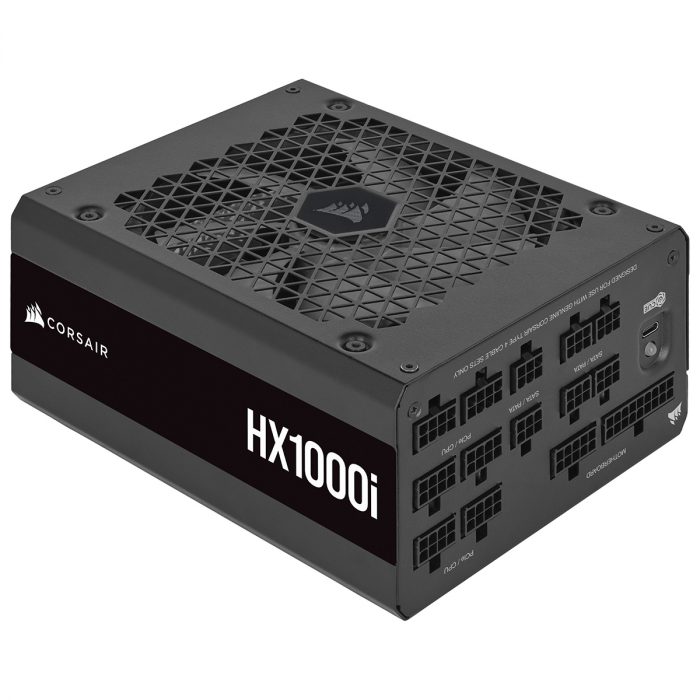 CORSAIR、長期10年保証の高耐久電源「CORSAIR HX1000i 2022」発売