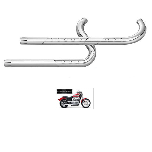 SUPERTRAPP] スポーツスター用 ロードレジェンドX-PIPE BY PAUL YAFFE