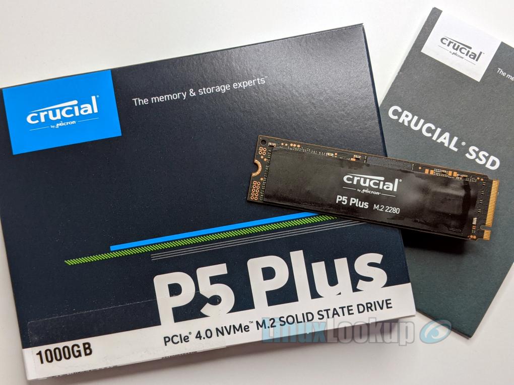 Crucial P5 Plus 1TB NVMe M.2 SSD Review | Linuxlookup