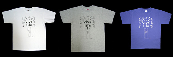 坂本慎太郎デザイン、VIVA LIFE! Tシャツ発売！！ / LIQUIDROOM