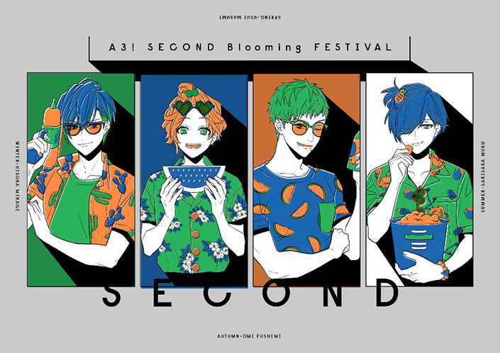 A3! SECOND Blooming FESTIVAL」特設サイトオープン＆ライブビュー