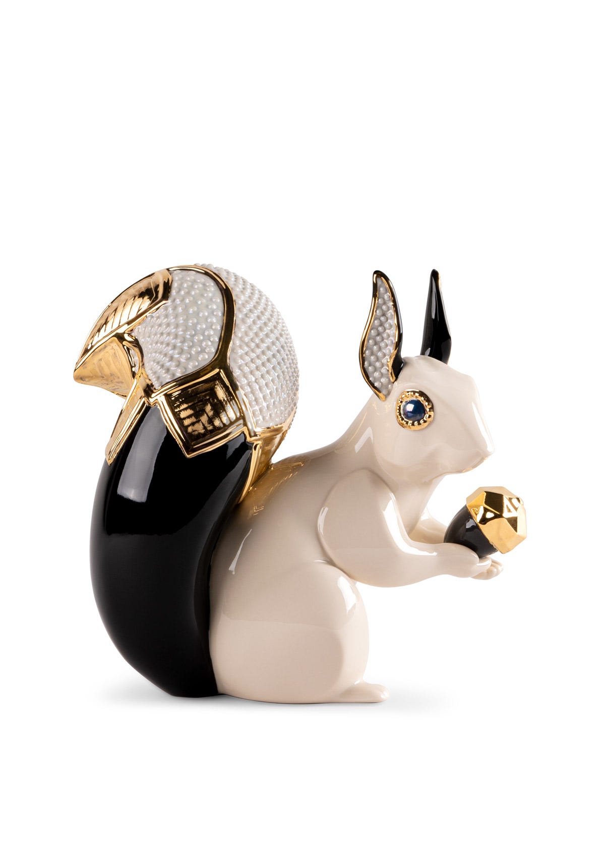 LLADROリヤドロ 犬の陶器(シュナウザー)置物 LLADROリヤドロ 犬の陶器