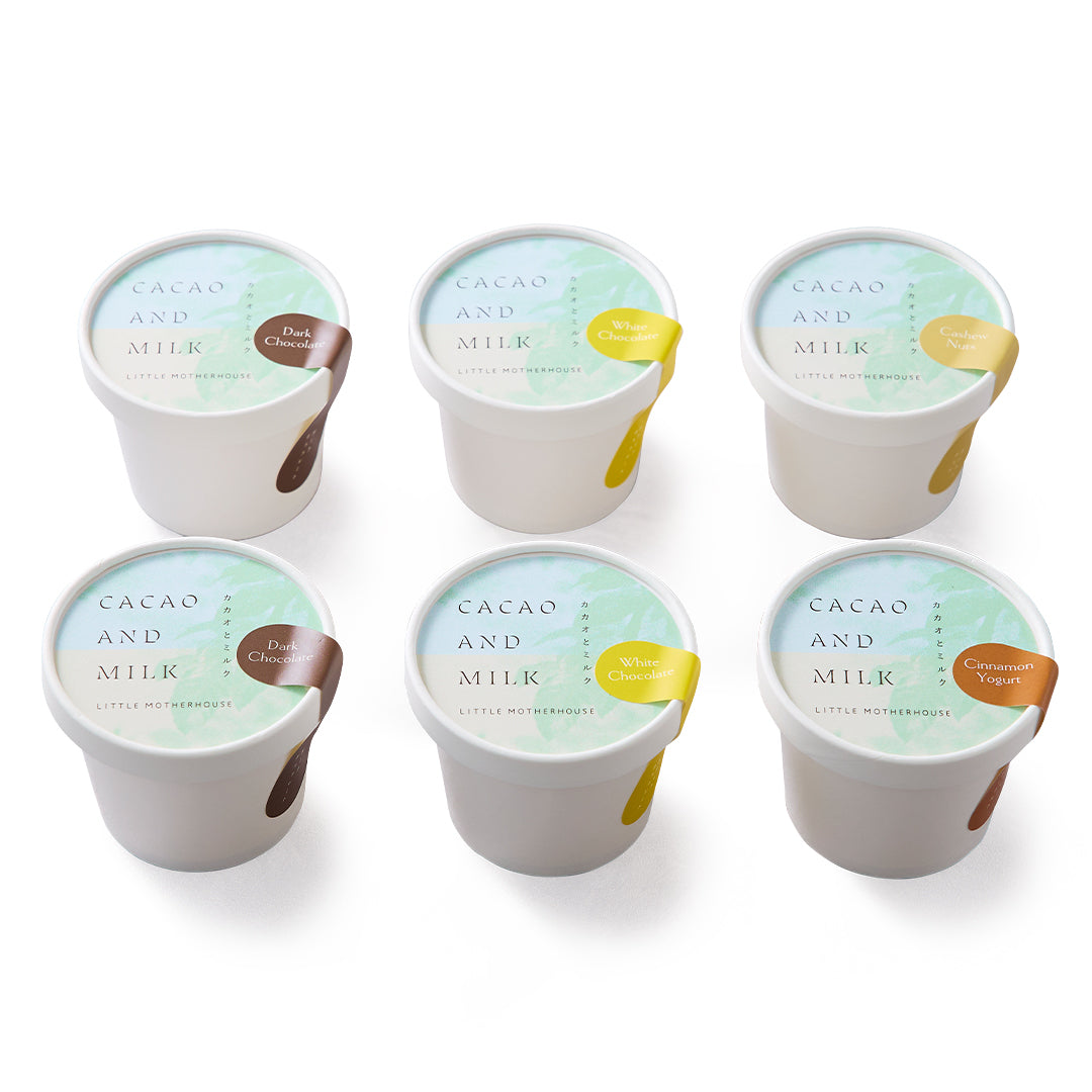 カカオとミルク セレクト6個セット – マザーハウス 公式サイト