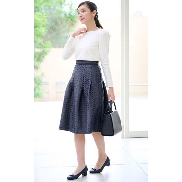 オリジナルジャガードタックスカート｜キタムラオンラインショップ