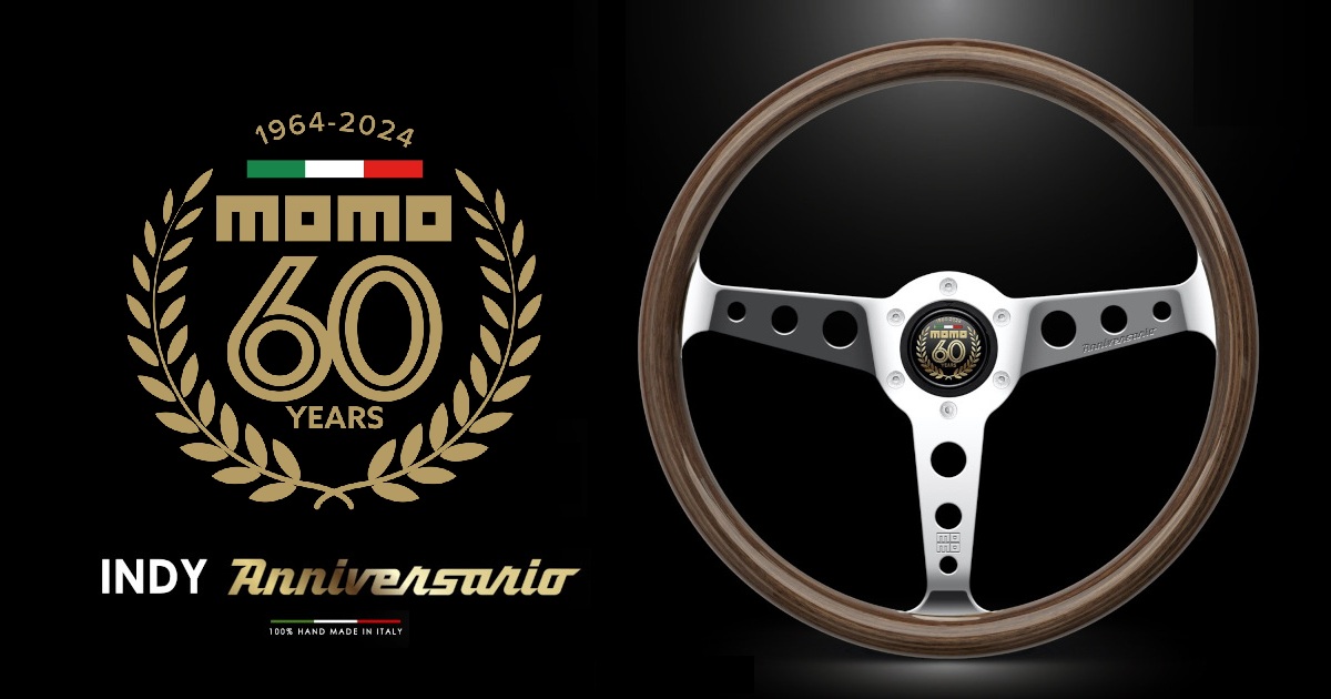 MOMO | モモ 60周年記念モデル「インディ アニバーサリー 60」が入荷