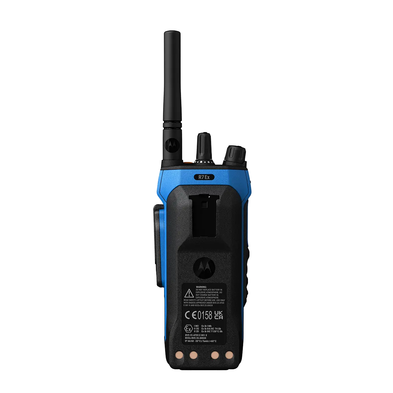 MOTOTRBO R7Ex ATEX and IECEx certified portable two-way radio