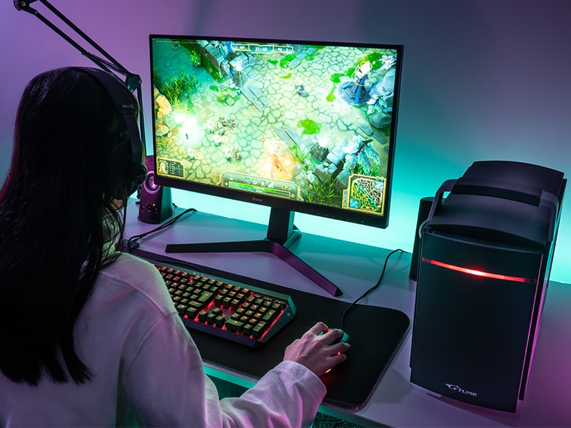 G-Tune HL-B-6600XT（Core i7）RX 6600 XT 搭載ゲーミングPC