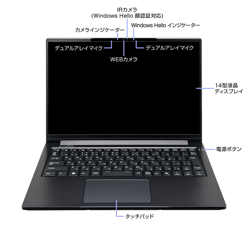 MousePro G4-I7U01BK-D│デスクトップパソコンの通販ショップ マウス