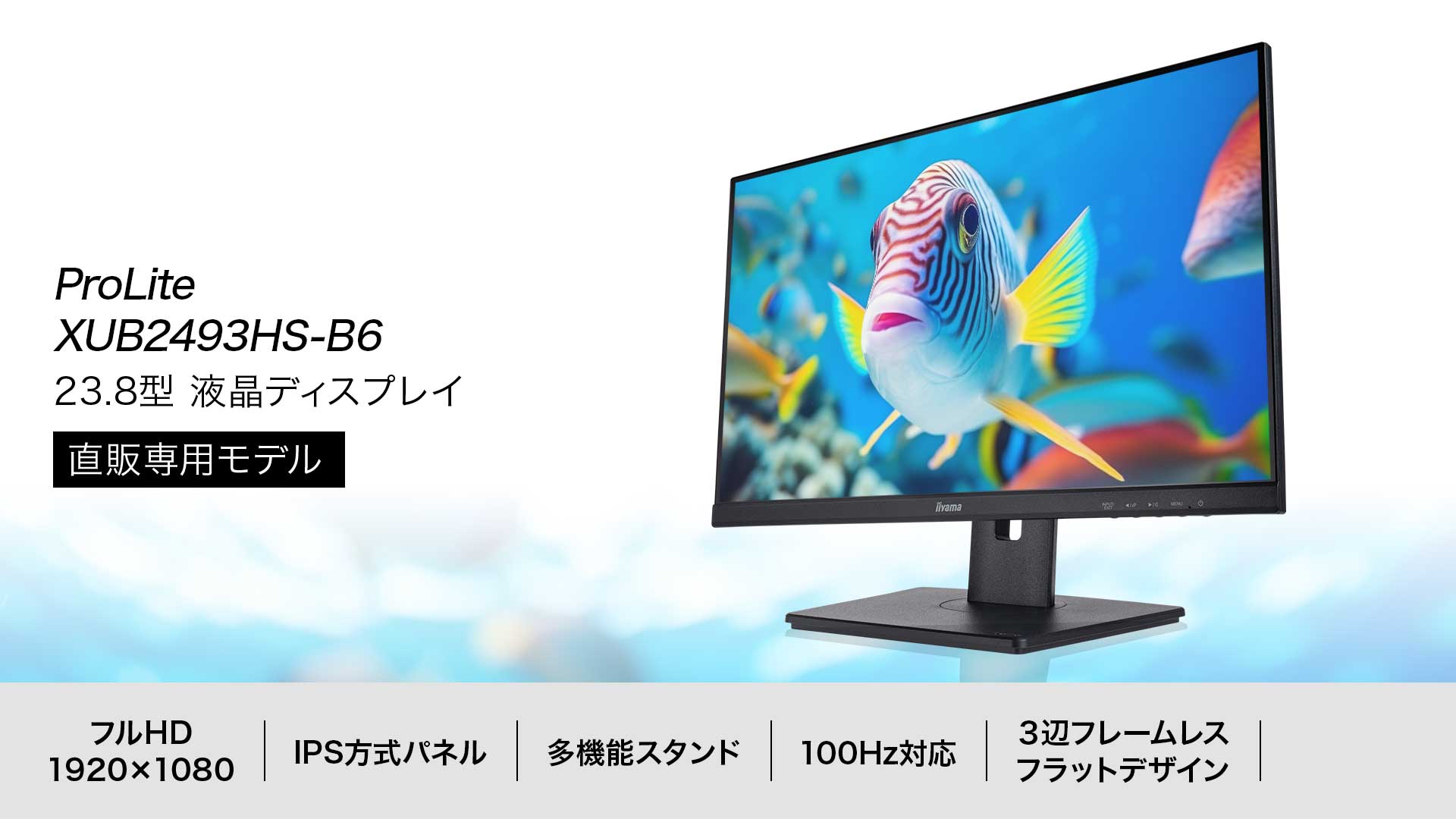 ProLite XUB2493HS-B6│iiyama│BTOパソコン・PC通販ショップのマウス