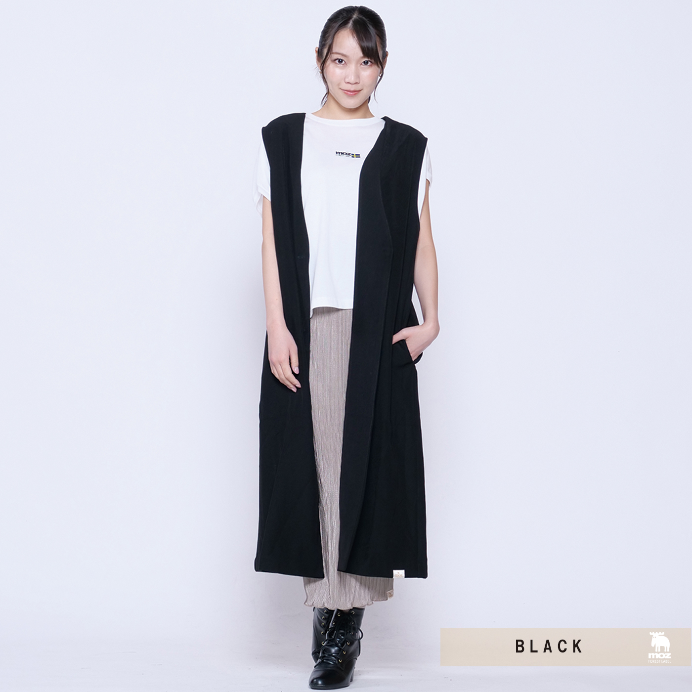 MOZ FOREST LABEL ロングジレ