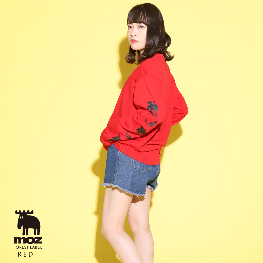 ももち×moz FOREST LABEL コラボ長袖Tシャツ