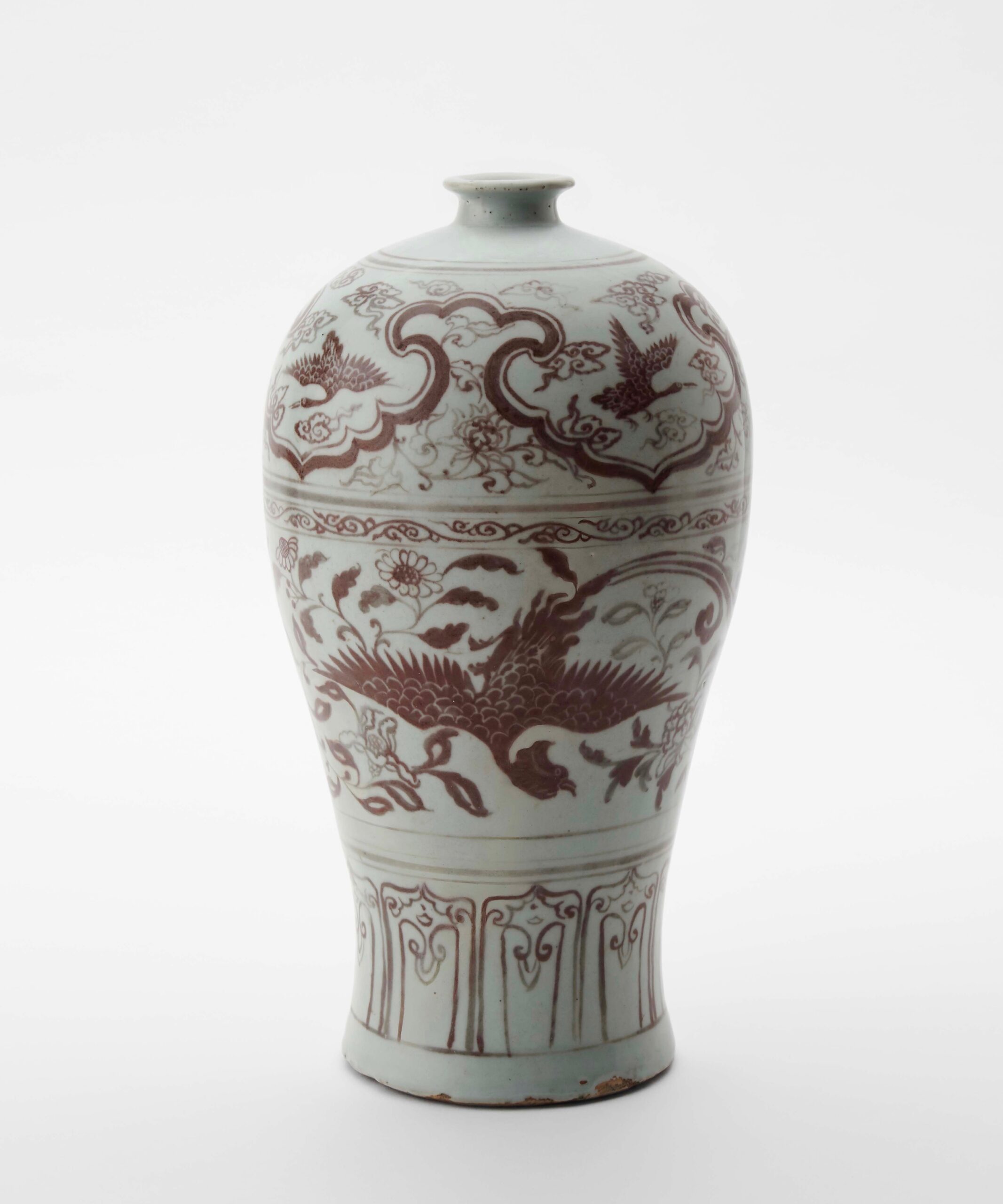 釉裏紅鳳凰文瓶 – MOA美術館 | MOA MUSEUM OF ART