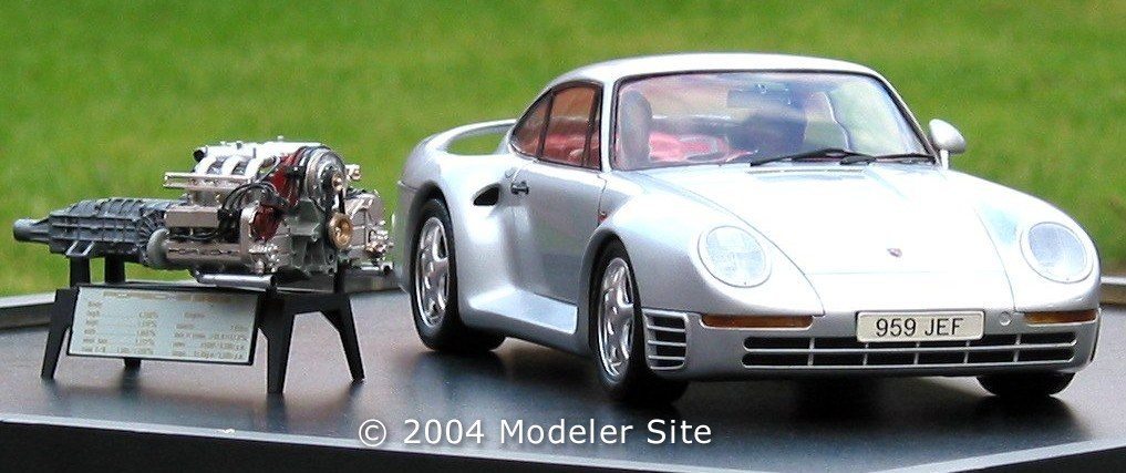 Fujimi Porsche 959 Straight out of the box 1/16 scale - 1/16 Scale