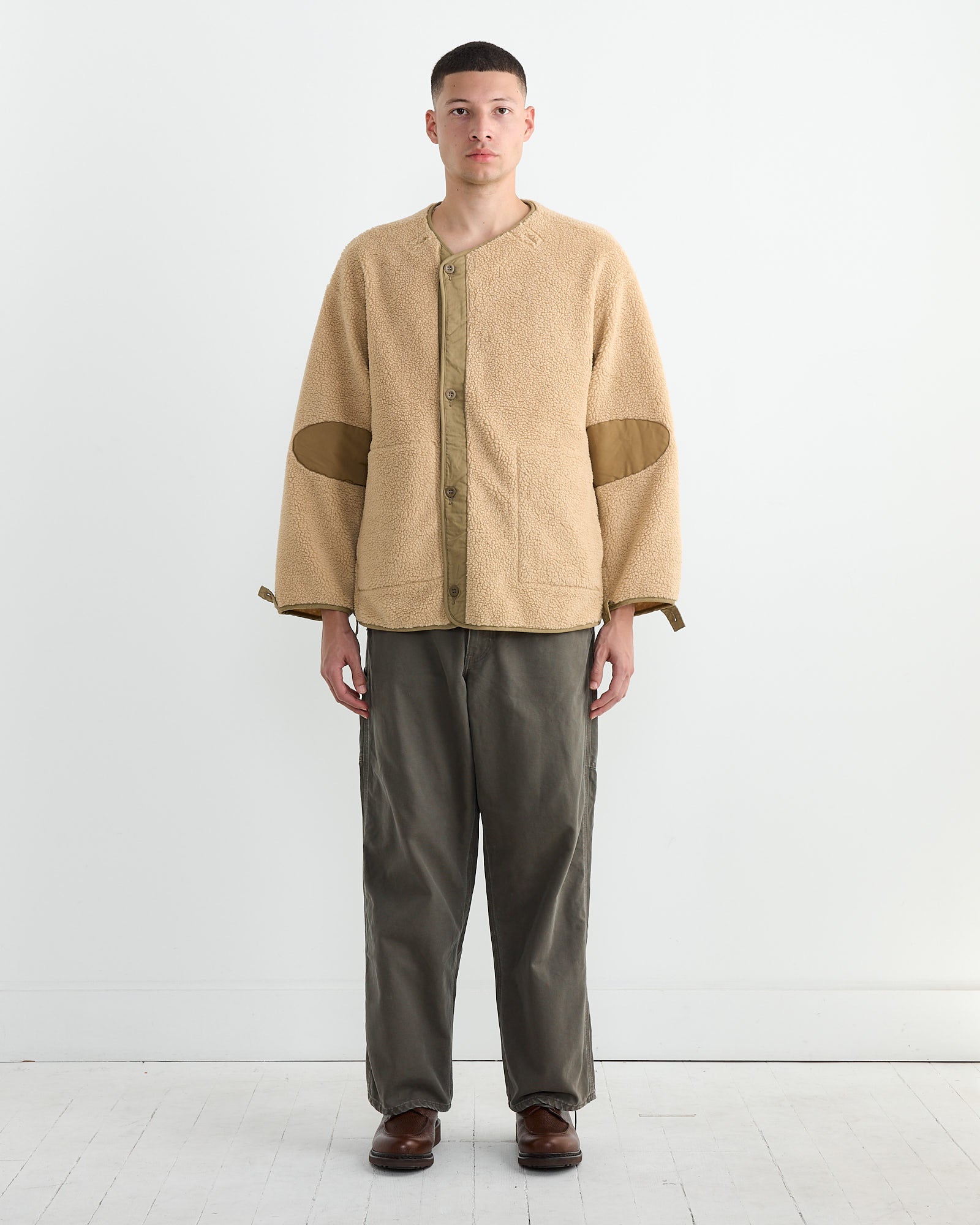 M-65 Fish Tail Coat Liner in Camel