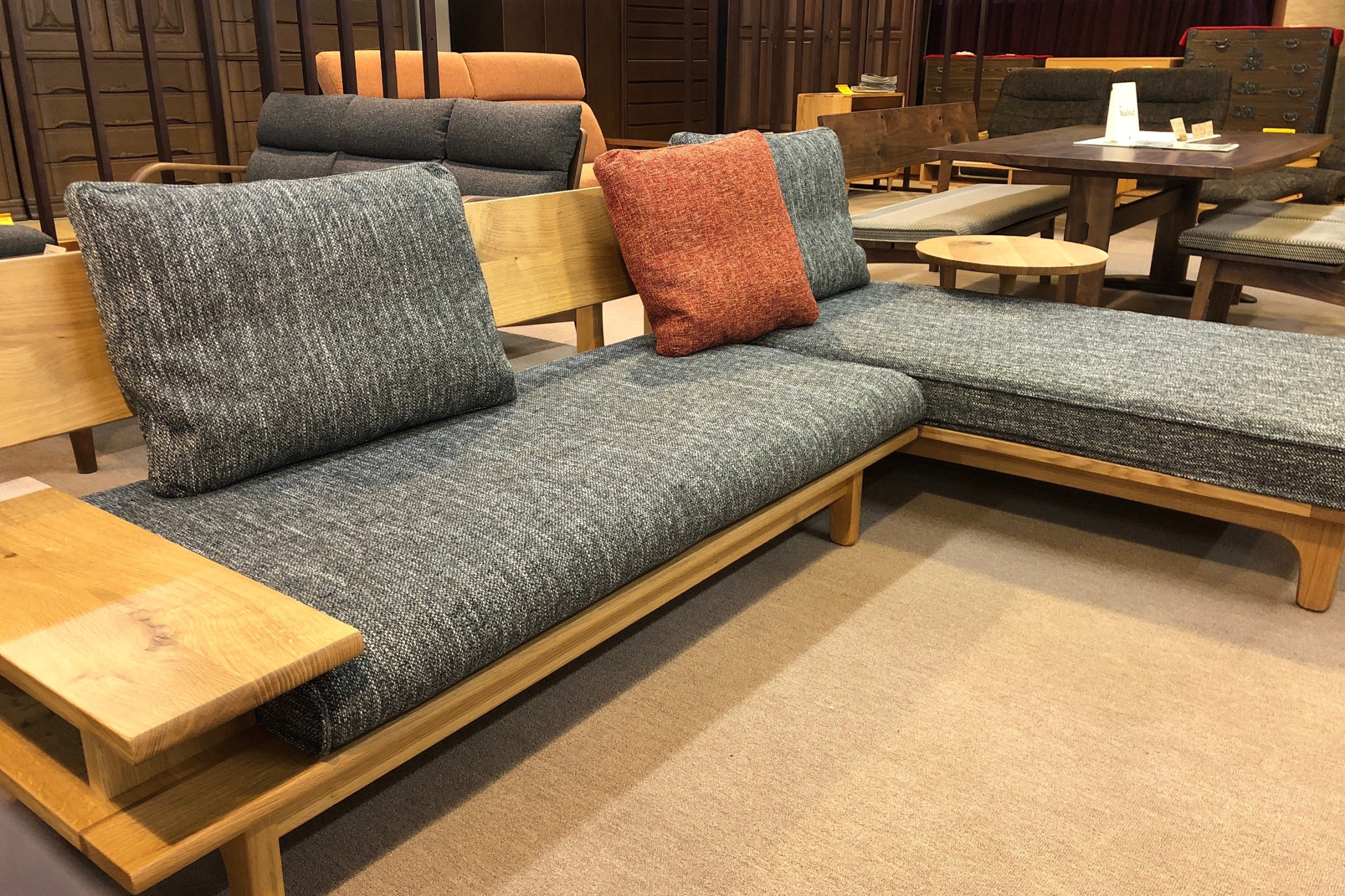 飛騨産業「森のことば」カウチソファ2点セット – 木匠舘マイドゥ