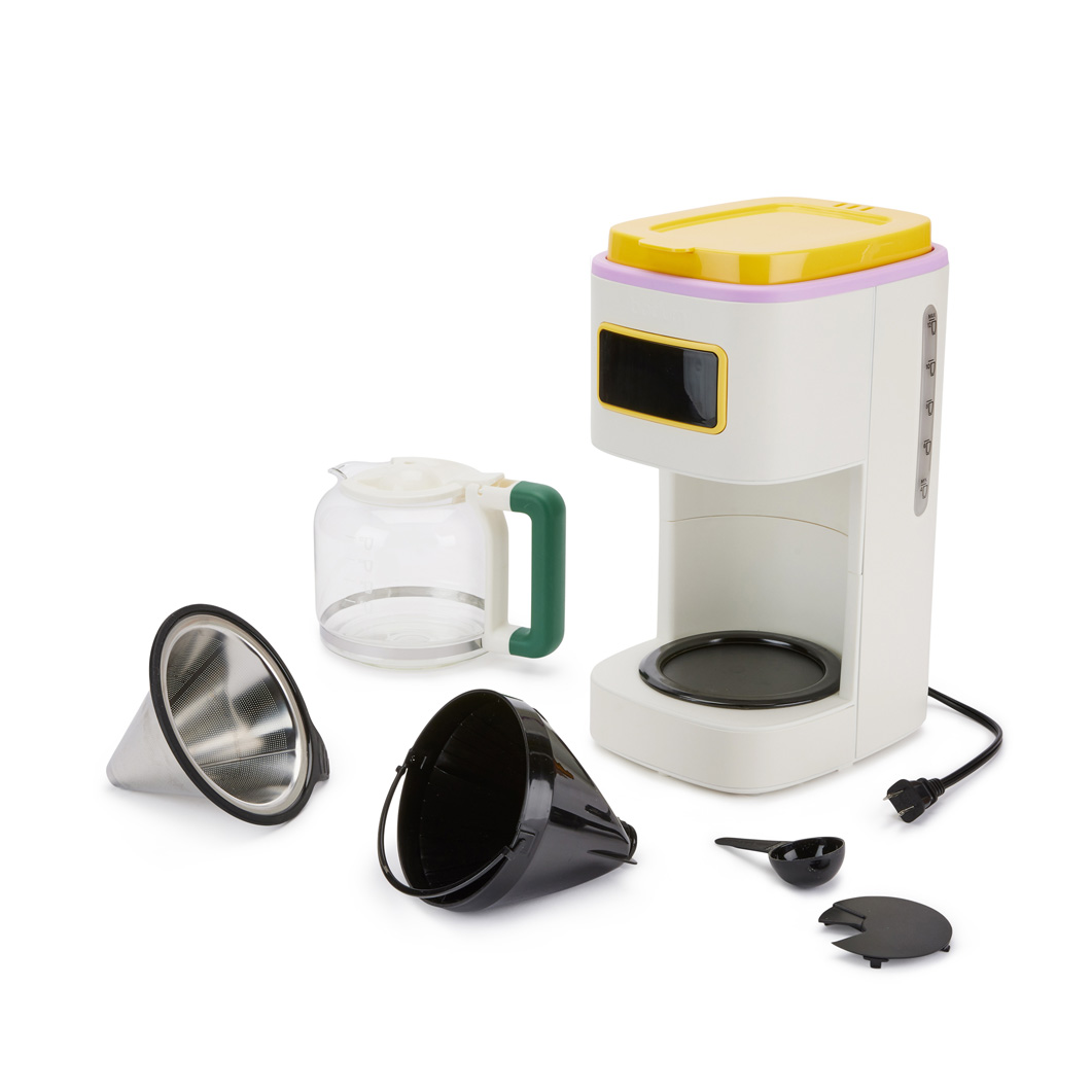 Bodum コーヒーメーカー ホワイトマルチ 12カップ用(ホワイトマルチ 12