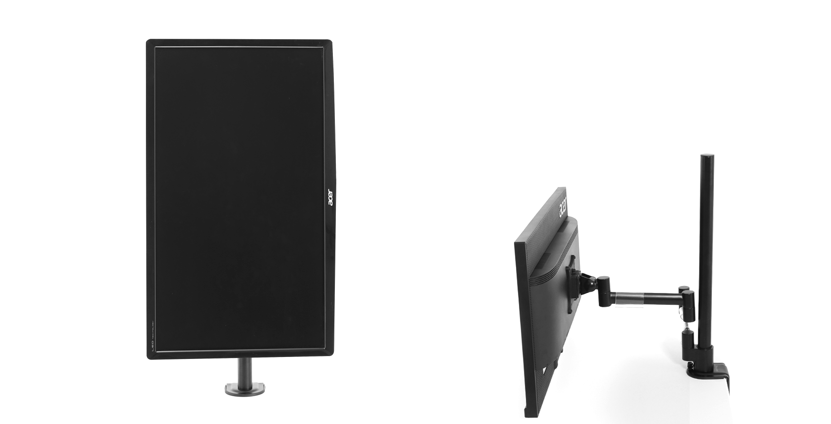 3画面対応 ロングモニターアーム トリプル BMA-300N-BK ｜問屋卸し格安