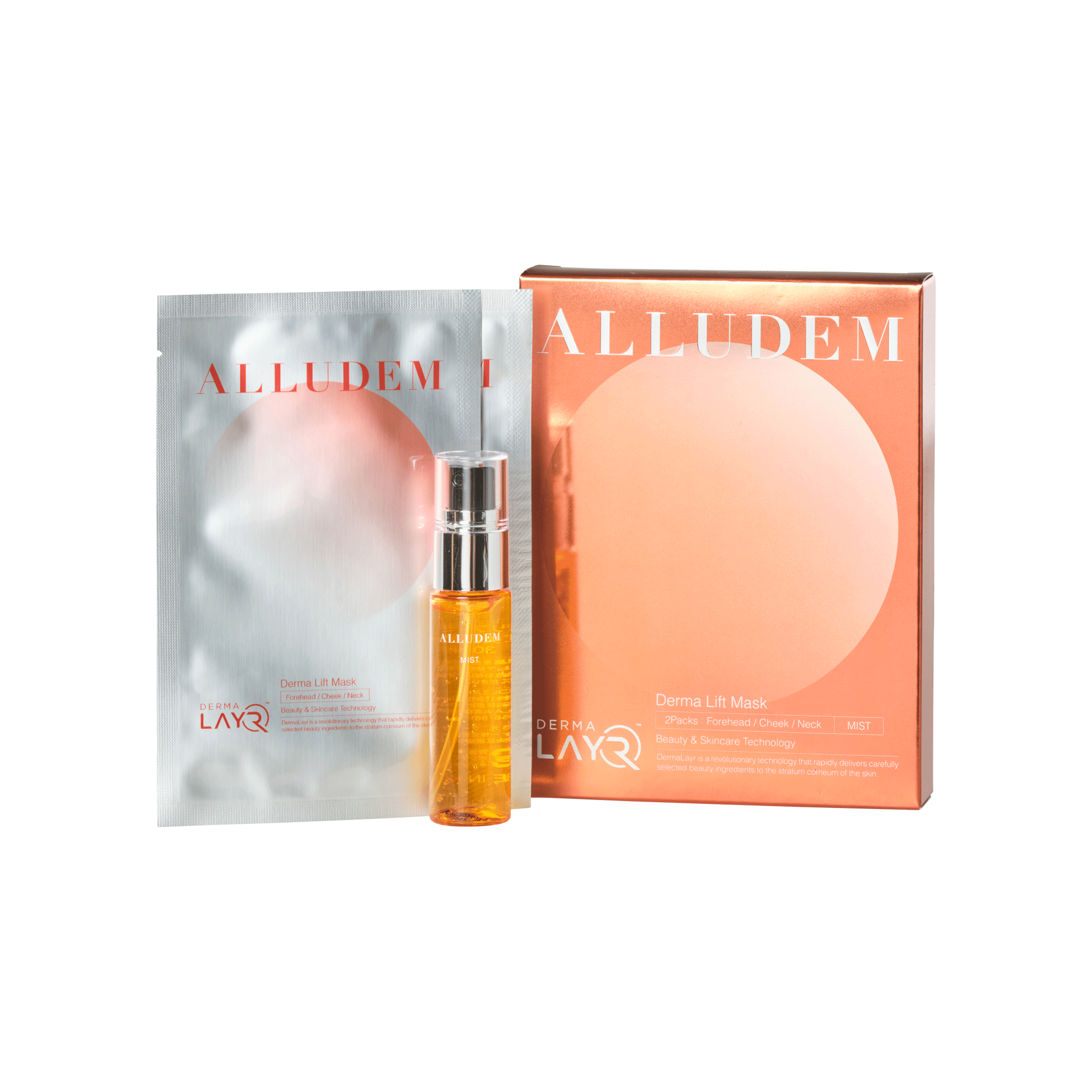 Alludem Derma Lift Mask - Gold Quality Award 2024 from Monde Selection