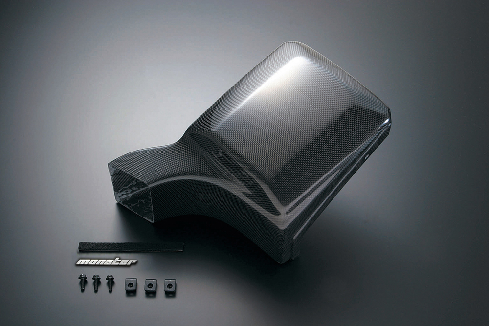 カーボンインテークダクト ジムニー[JB23W] モンスタースポーツ