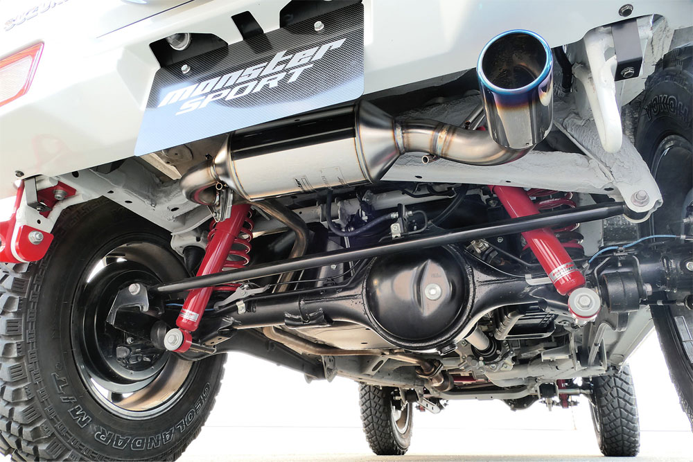 TYPE Sp-R TOUGH マフラー ジムニー[JB64W] モンスタースポーツ