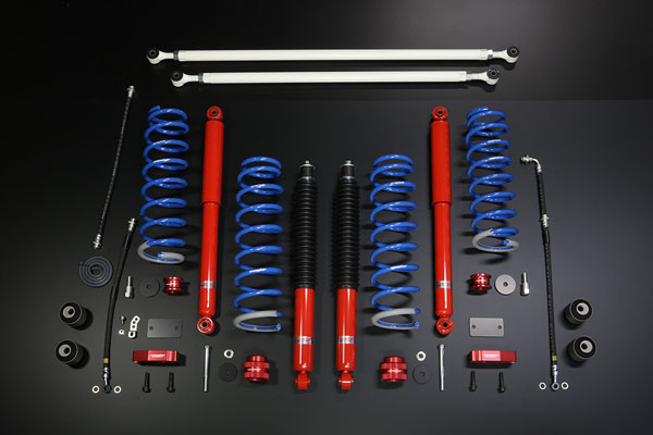 XCLハイトアップサスペンションセット ジムニー[JB23W] モンスター