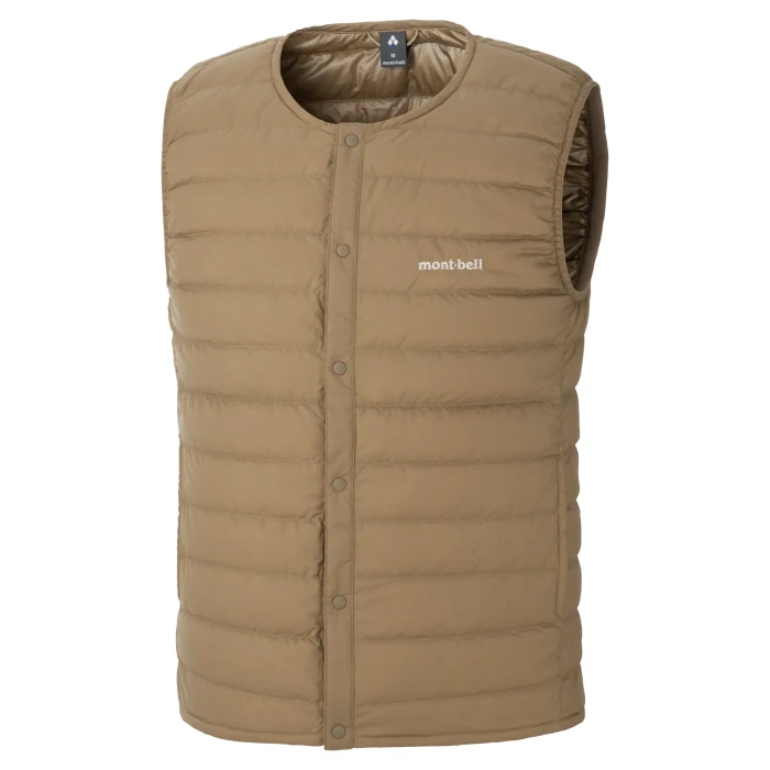 スペリオダウン ラウンドネックベスト Men's | Montbell Japan