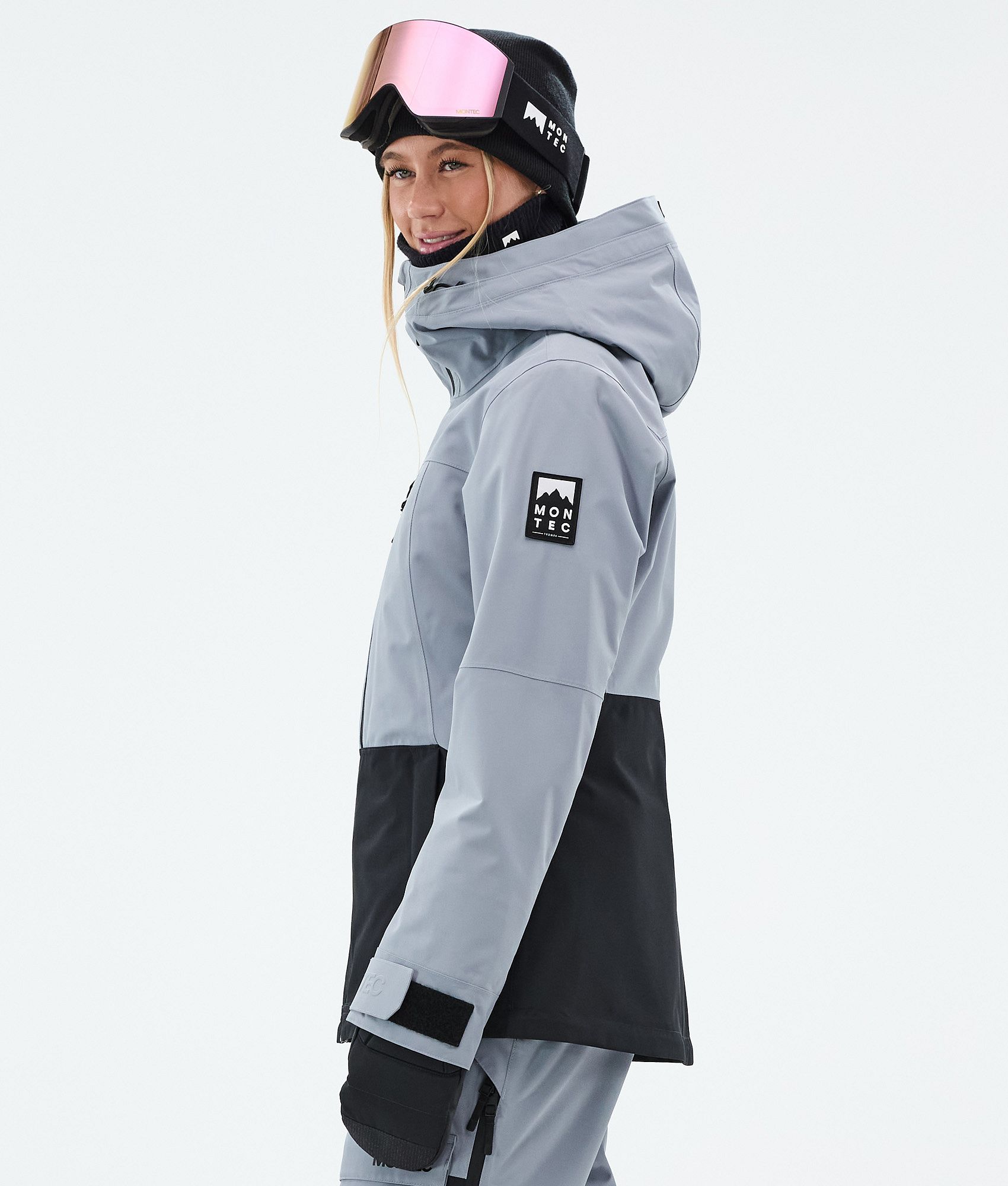 Montec Moss W Ski Jacket Women Soft Blue/Black | Montecwear.com