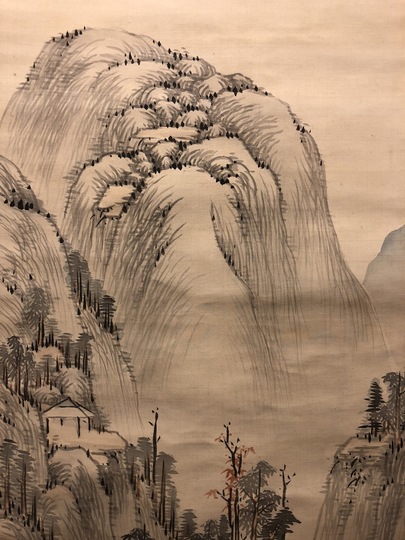 野呂介石 浅峰山水図｜古美術・掛け軸の販売・買取・鑑定-松本松栄堂