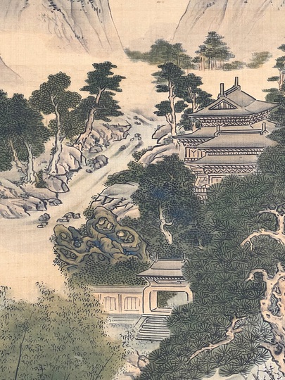 墨江武禅 蓬莱山｜古美術・掛け軸の販売・買取・鑑定-松本松栄堂