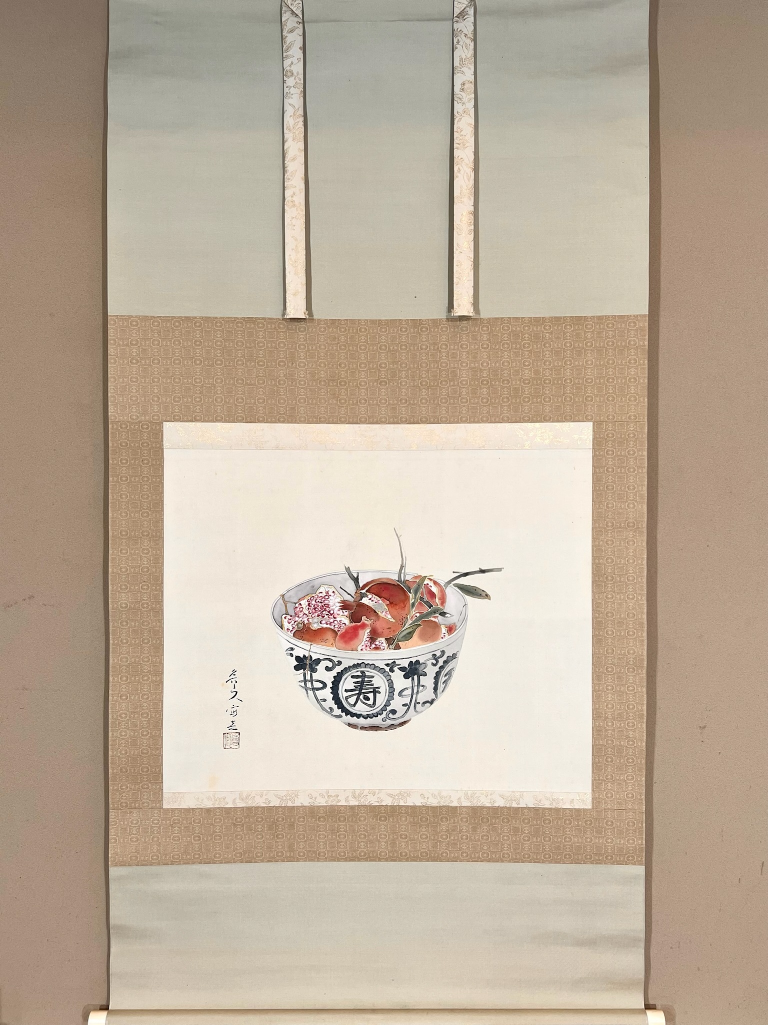 北大路魯山人 大明菁華磁大鉢図｜古美術・掛け軸の販売・買取・鑑定