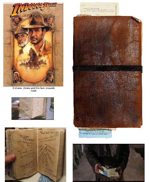 インディ・ジョーンズ風 聖杯日記（手帳） | 革ジャンのマックス・ケイディ