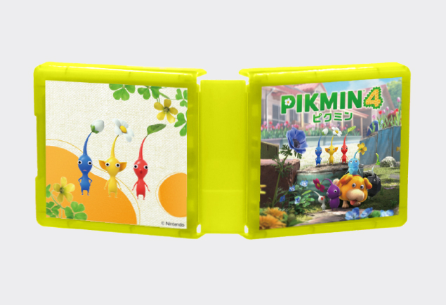Nintendo Switch専用カードケース カードポケット24ピクミン4