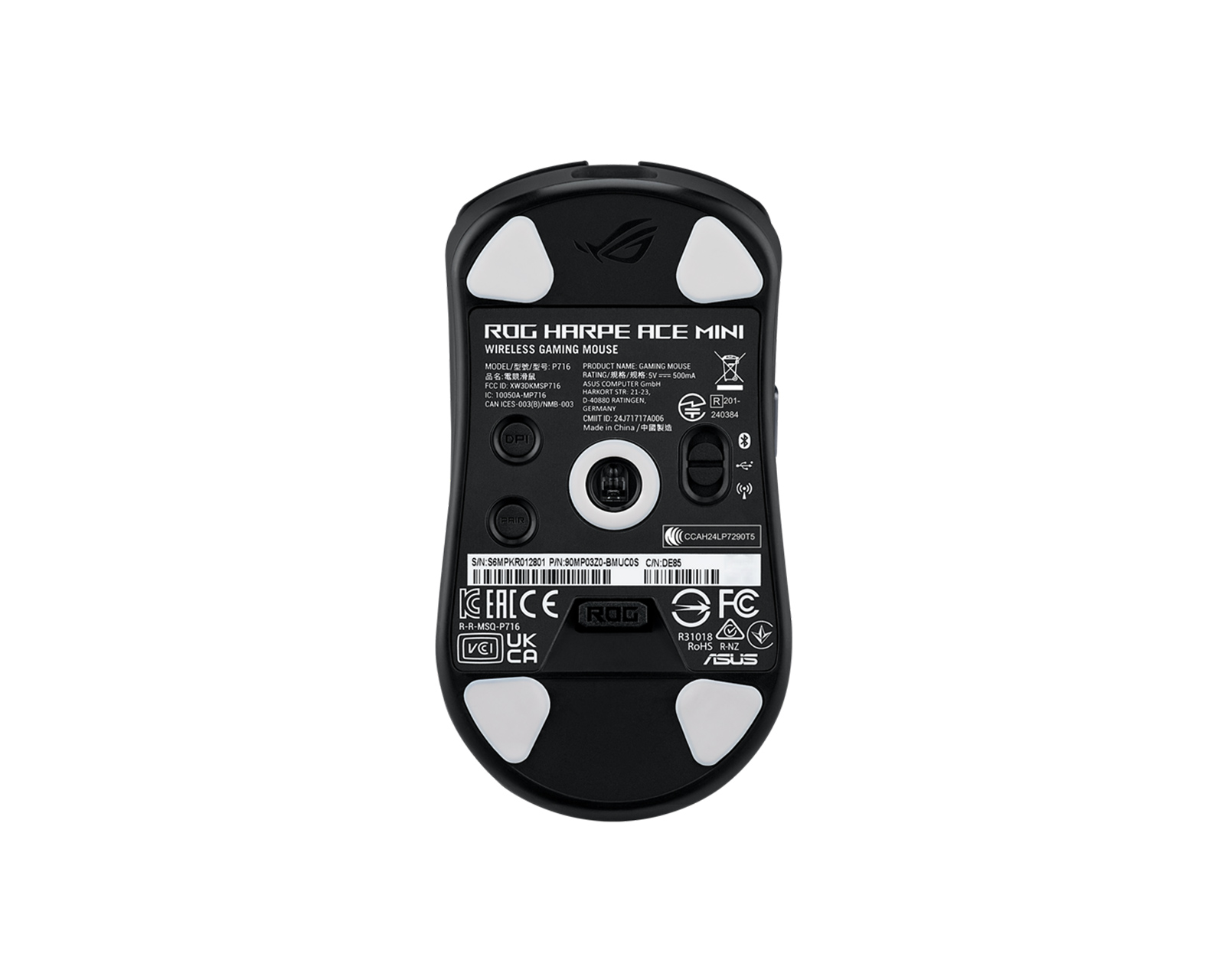 Asus ROG Harpe Ace Mini - Wireless Gaming Mouse - Black