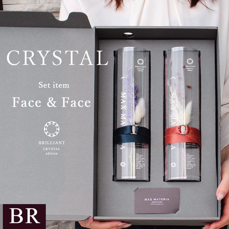 MAXMATERIAブランドのクリスタル／ブリリアントシリーズ フェイス