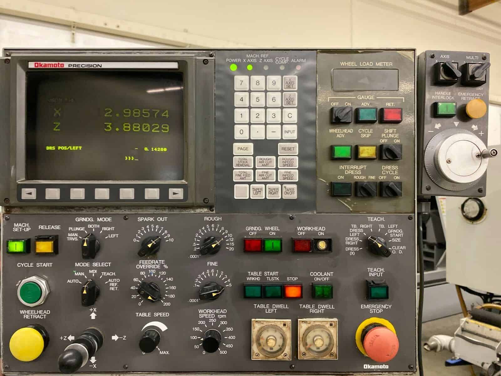 Okamoto OGM 8-20U CNC Grinder - MachineStation