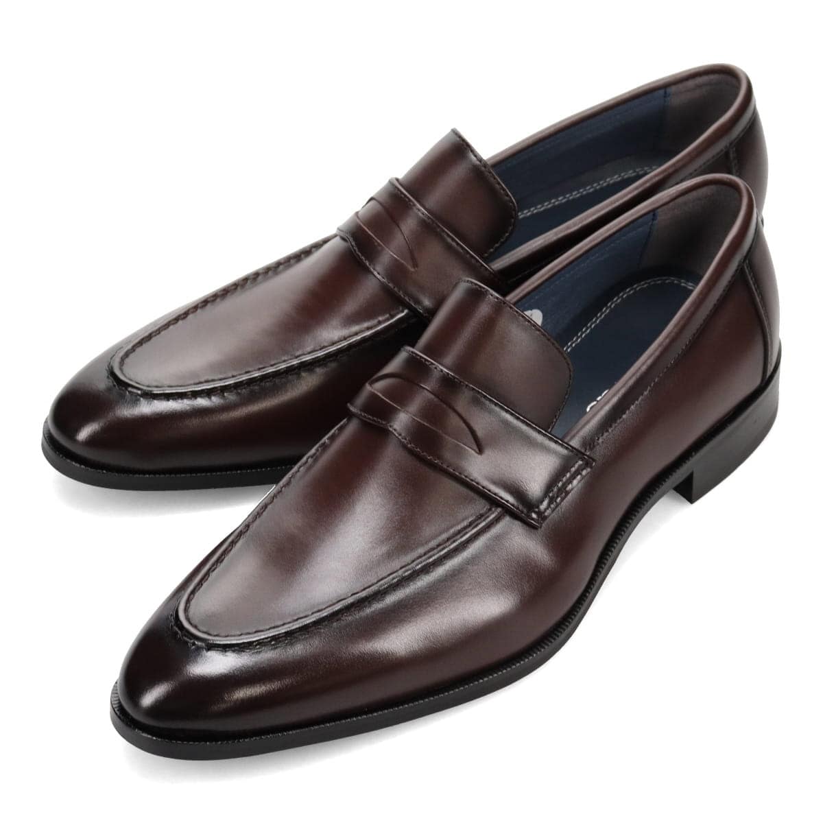 マドラス madras コインローファー M6203A(25.0 BLACK): メンズ