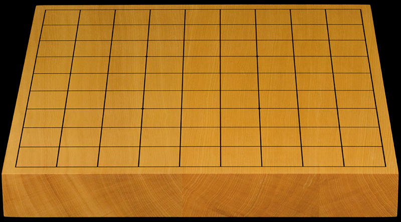 おまかせ】本榧卓上将棋盤 1.5寸（ハギ盤・極上） | 前川榧碁盤店
