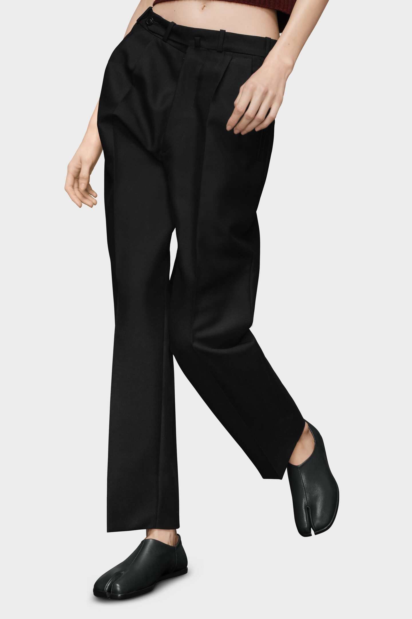 Leather Slippers for Women Tabi Babouche | Maison Margiela