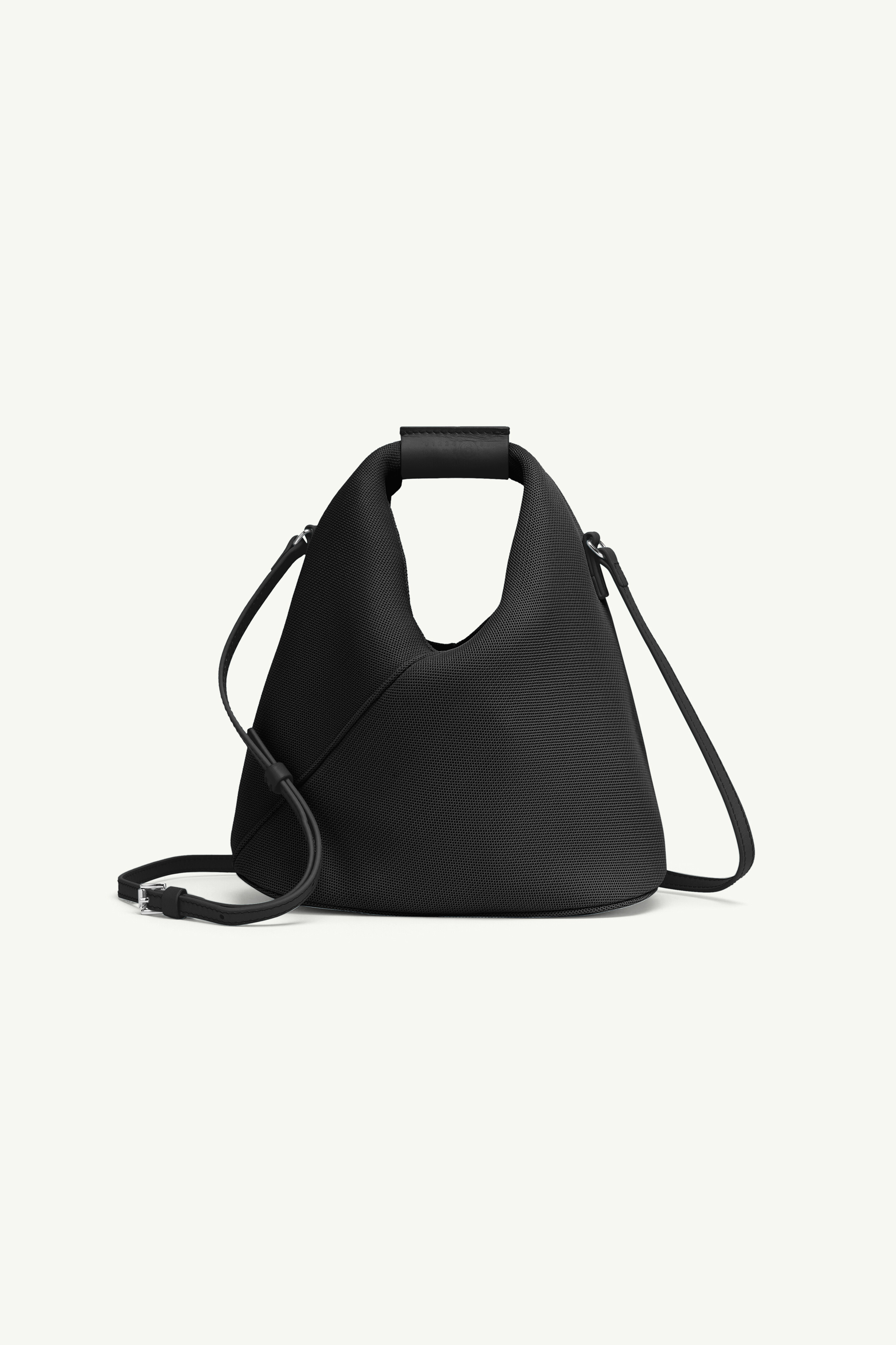 Black Mesh Japanese Crossbody Shoulder Bag | Maison Margiela