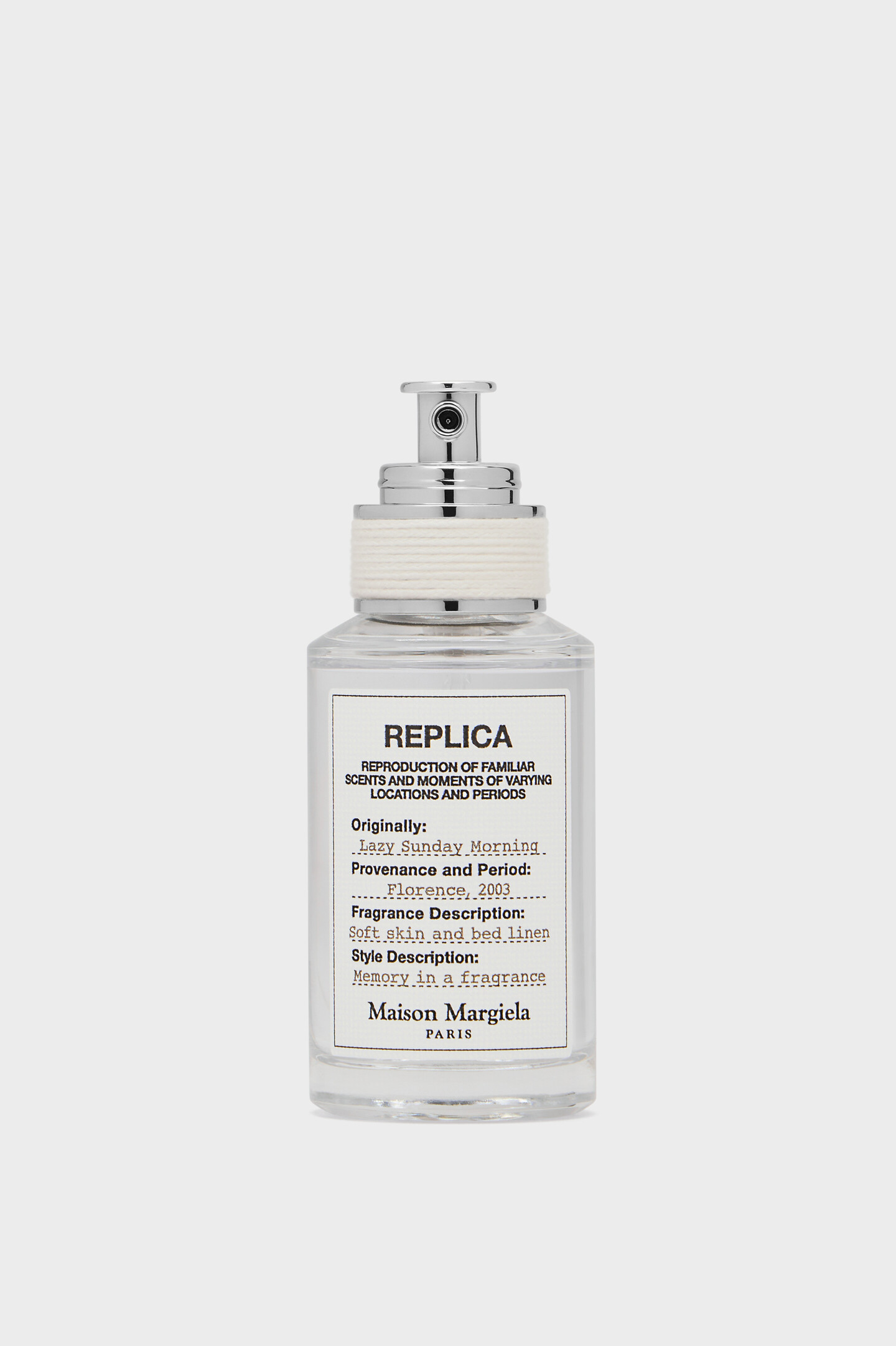 レイジーサンデー モーニング オードトワレ「レプリカ」30ml