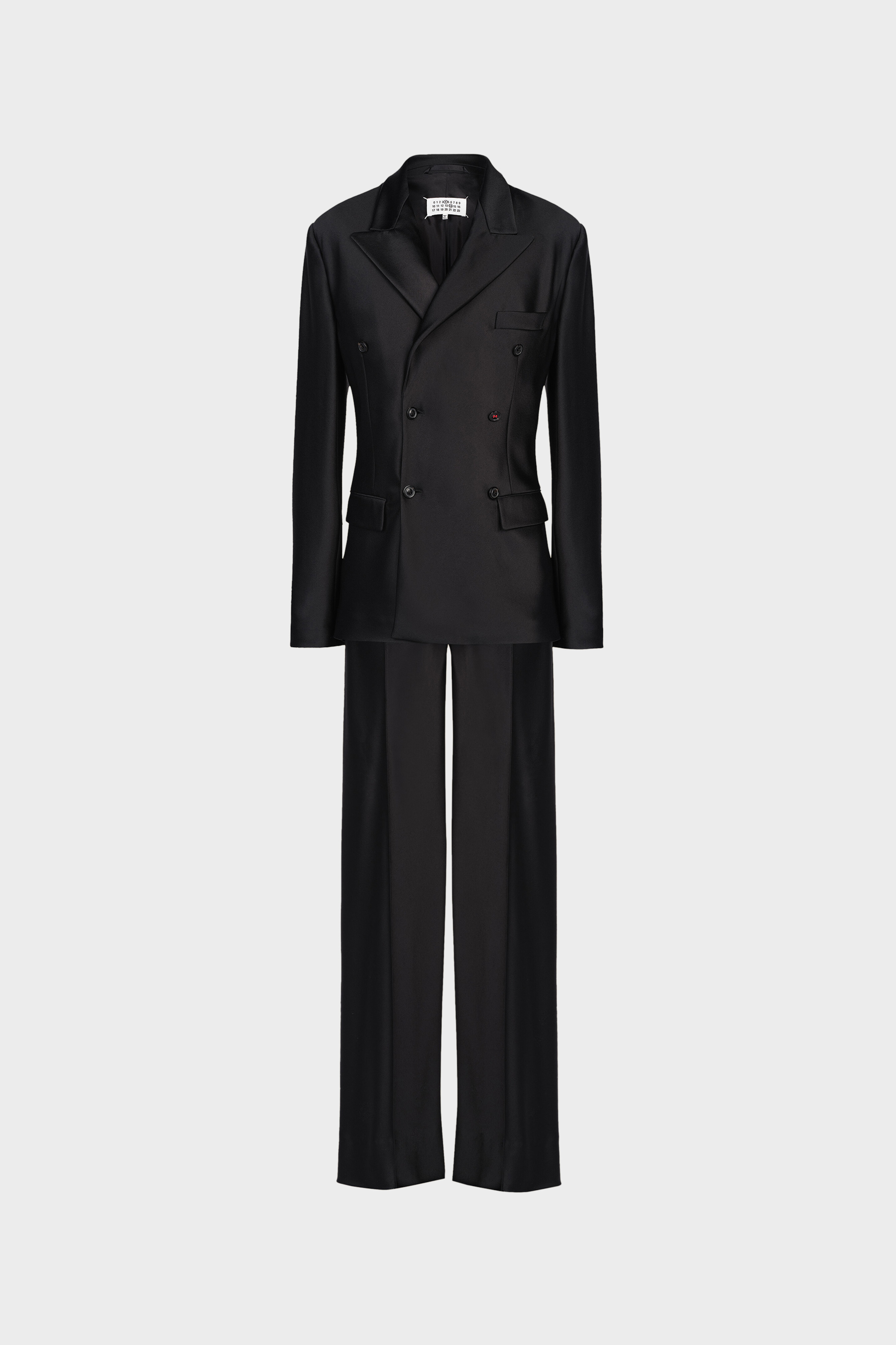 Black Satin Oversized Suit | Maison Margiela