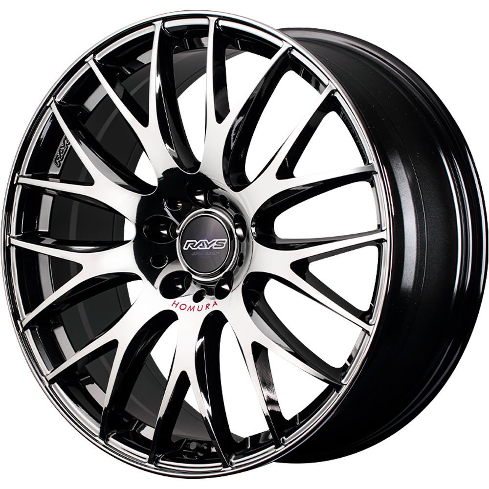 レイズ HOMURA(ホムラ) 2×9 Plus JET BLACK EDITION IV 18インチ