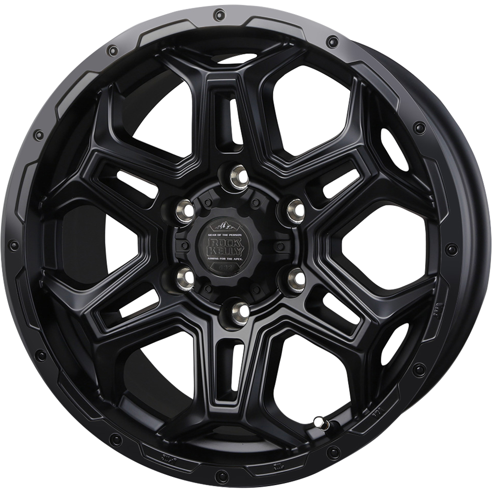 BADX ロックケリー(ROCK KELLY ) グリート Black Edition(6穴) 16