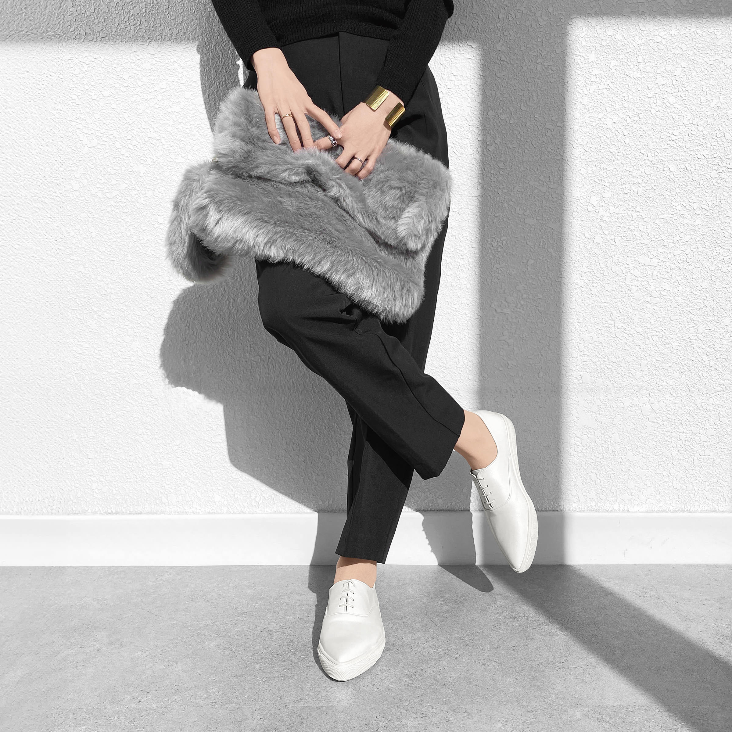 2026SSBI：オックスフォード スニーカー（m1002）ホワイト – mamian