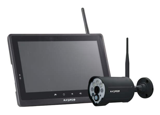 マスプロ 防犯カメラ WC3A10ML ワイヤレスカメラセット ワイヤレスカメラセット WC3A10ML | マスプロ電工