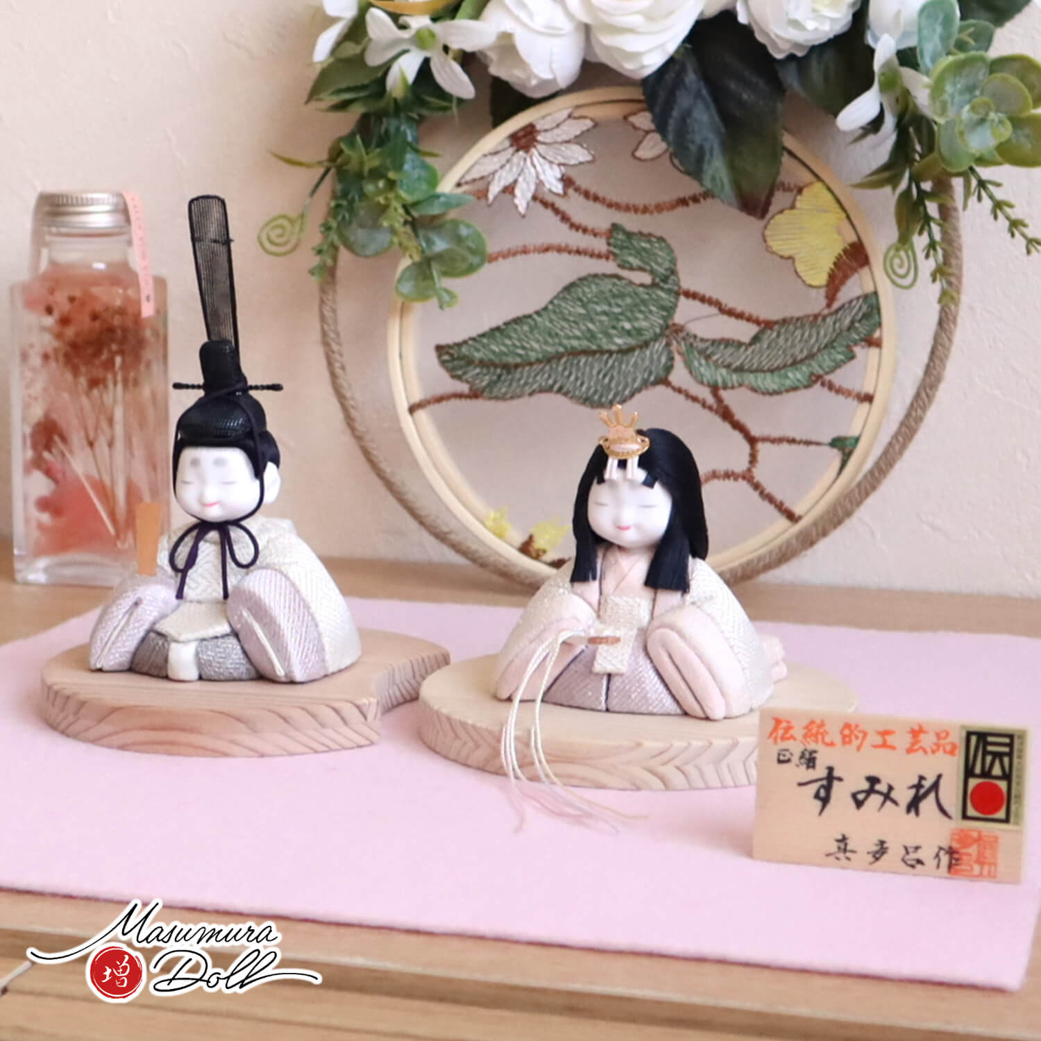 新作伝統的工芸品 三世・金林真多呂作 来未-KURUMI-シリーズ『すみれ雛